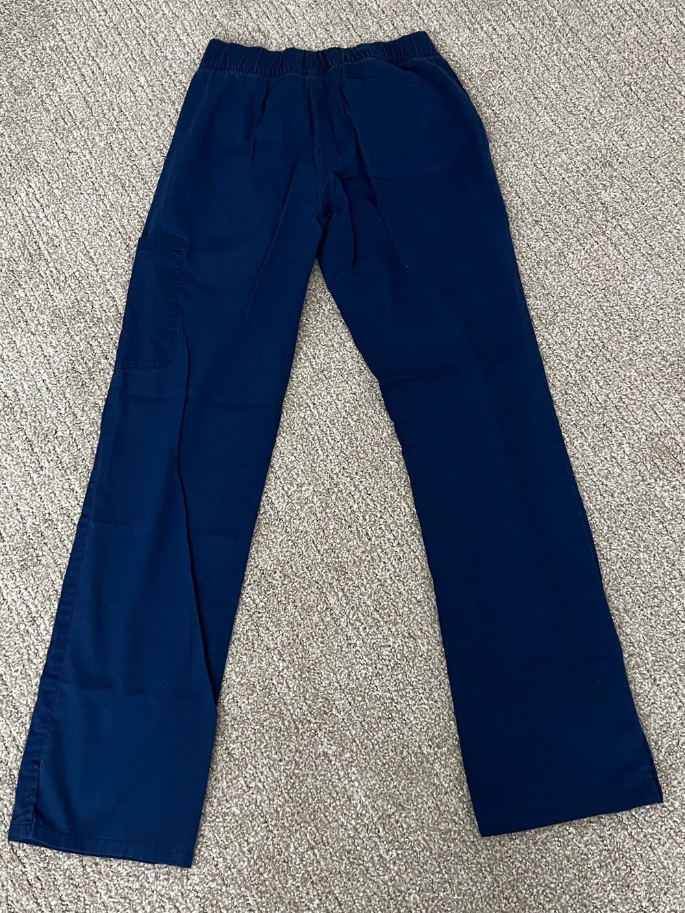 🌟Navy Drawstring Scrub Pants - Picture 2 of 4